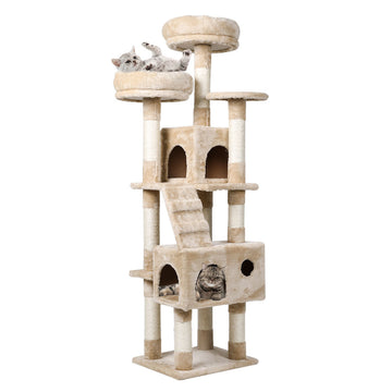 Cat Tree Tower Condo House Post Scratching Furniture Play Pet Activity Kitty Bed PaWz